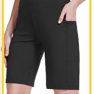 BALEAF 10" Athletic Shorts High Waisted 3 pockets